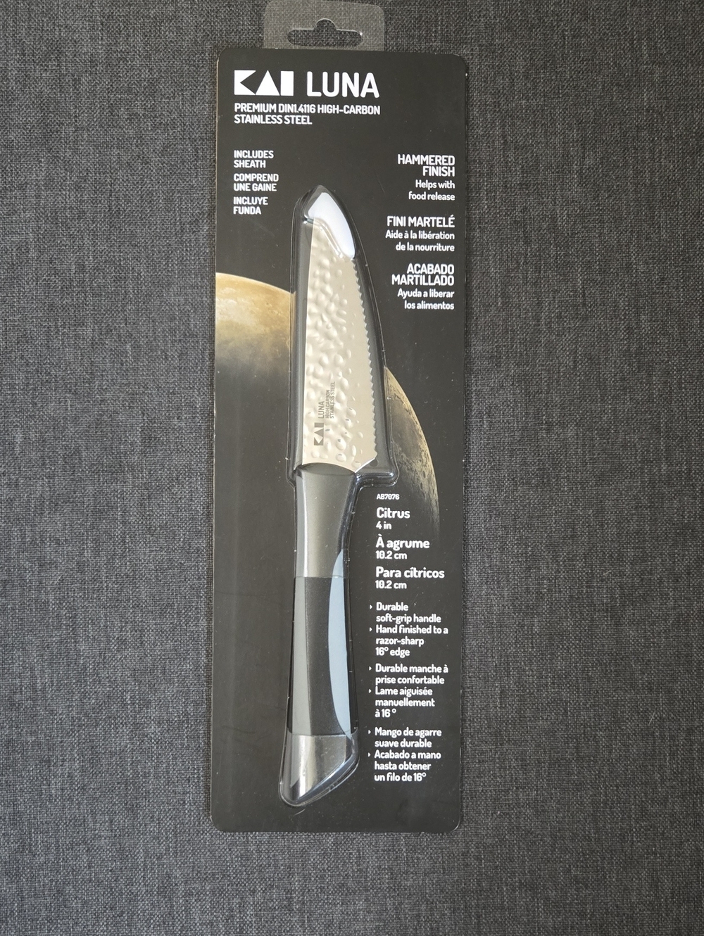💥Kai Luna 4" Premium Citrus Knife